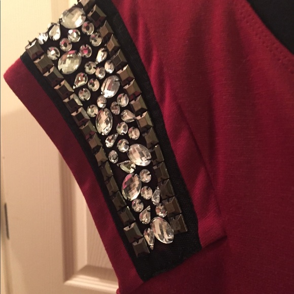 Knit Dress with Jewels - Picture 3 of 5